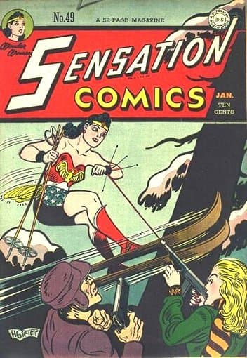 Sensation Comics #49 cover