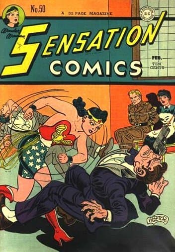 Sensation Comics #50 cover