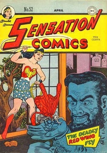 Sensation Comics #52 cover