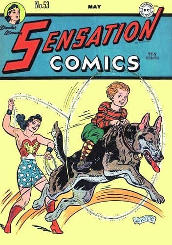 Sensation Comics #53 cover