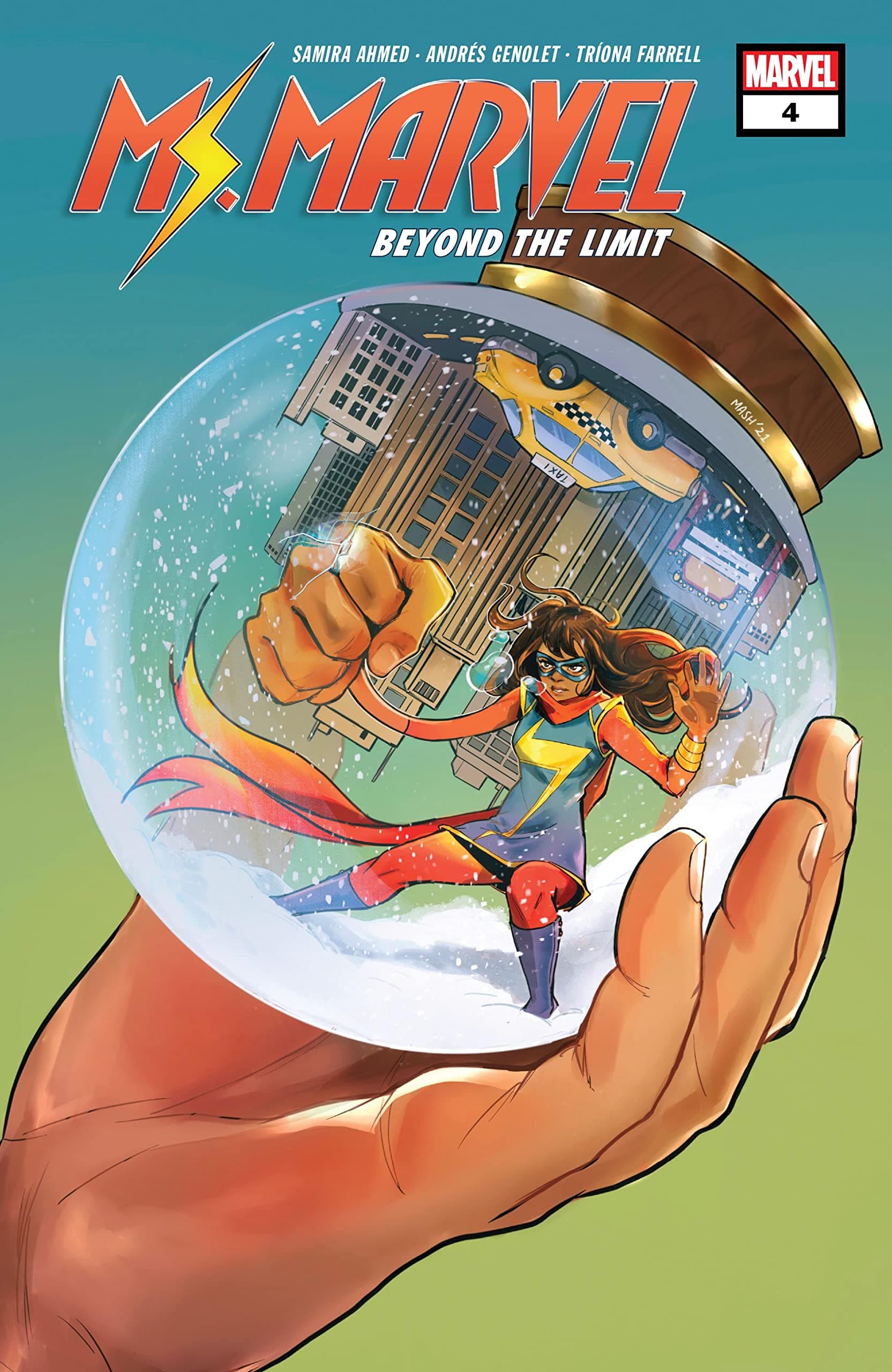 Ms. Marvel: Beyond the Limit #4 cover