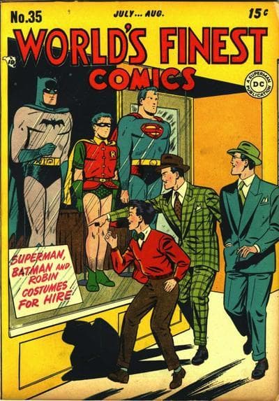World's Finest Comics #35 cover