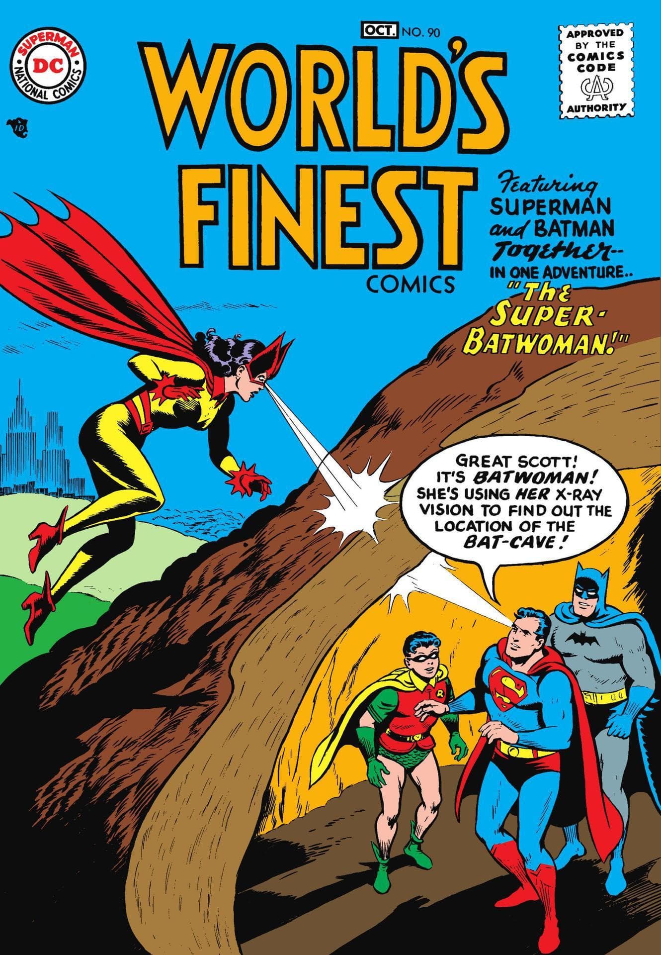 World's Finest Comics #90 cover