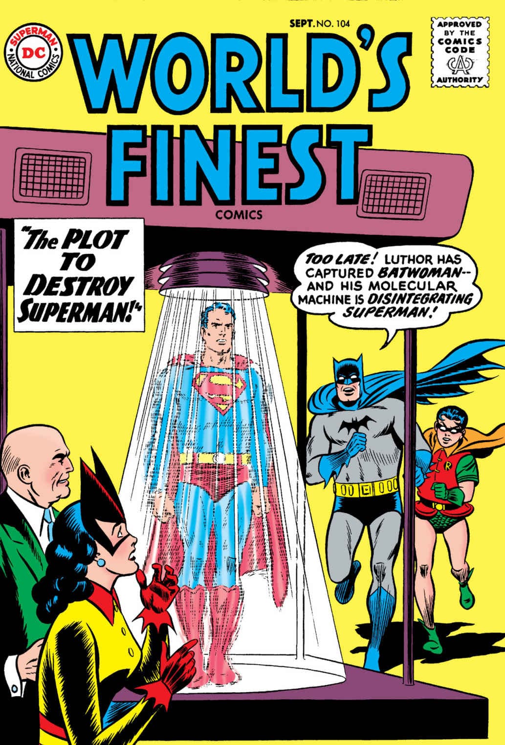 World's Finest Comics #104 cover
