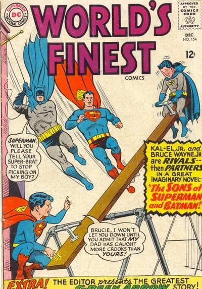 World's Finest Comics #154 cover