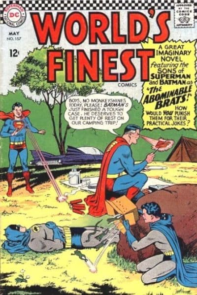 World's Finest Comics #157 cover
