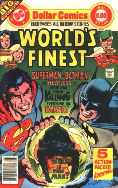 World's Finest Comics #244 cover