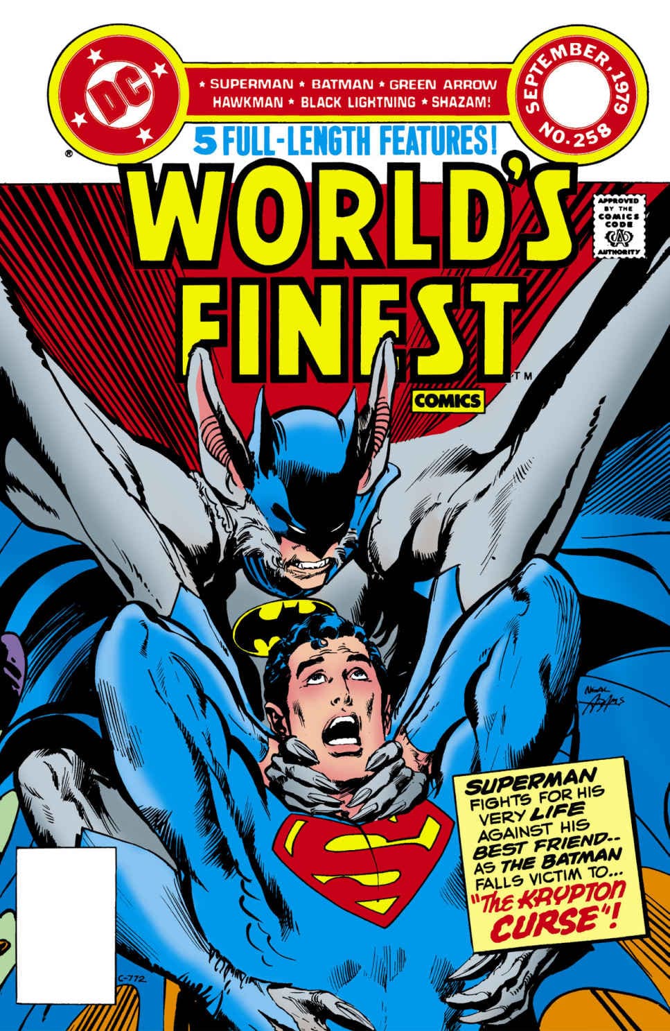 World's Finest Comics #258 cover
