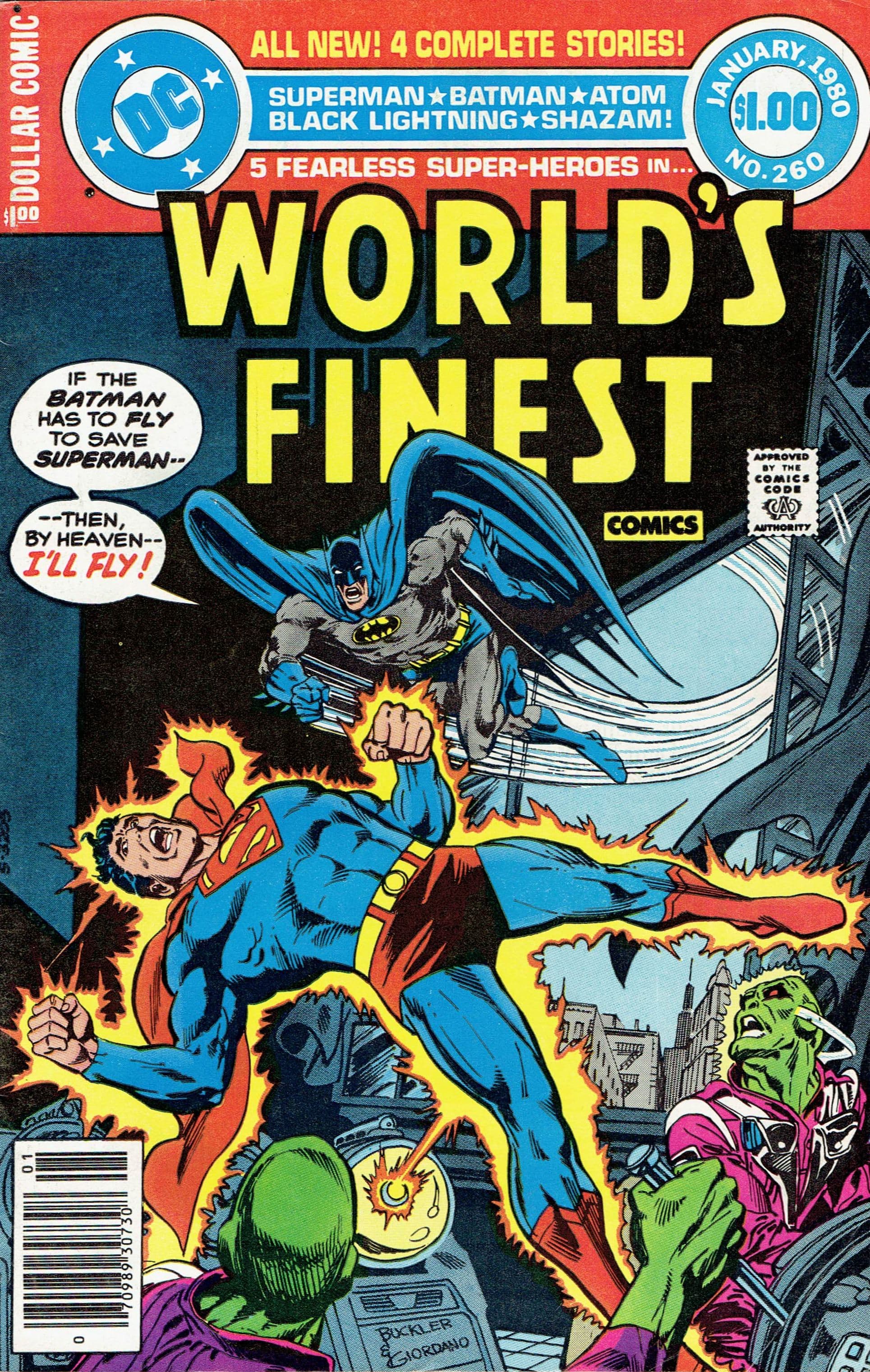 World's Finest Comics #260 cover