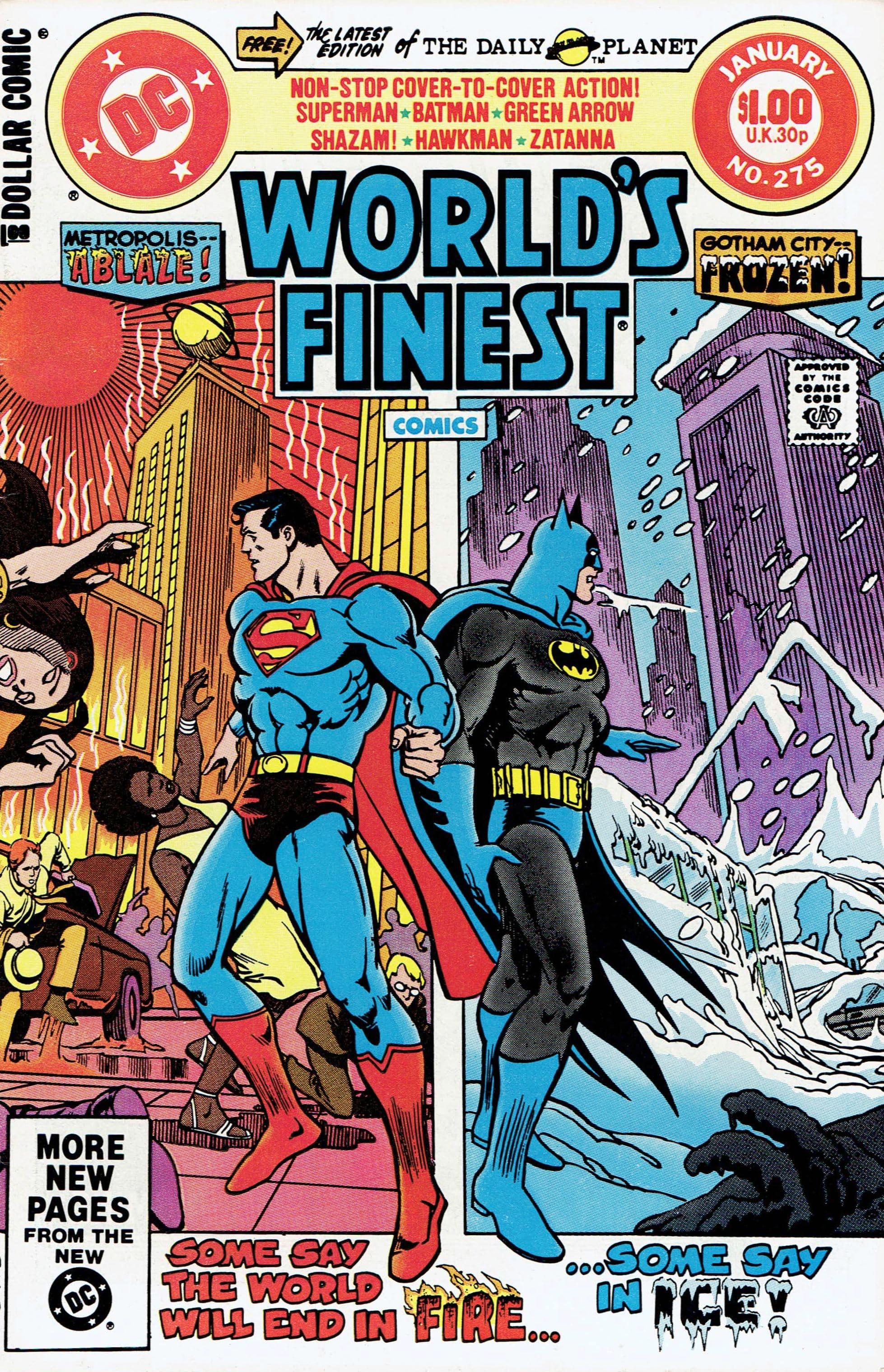 World's Finest Comics #275 cover