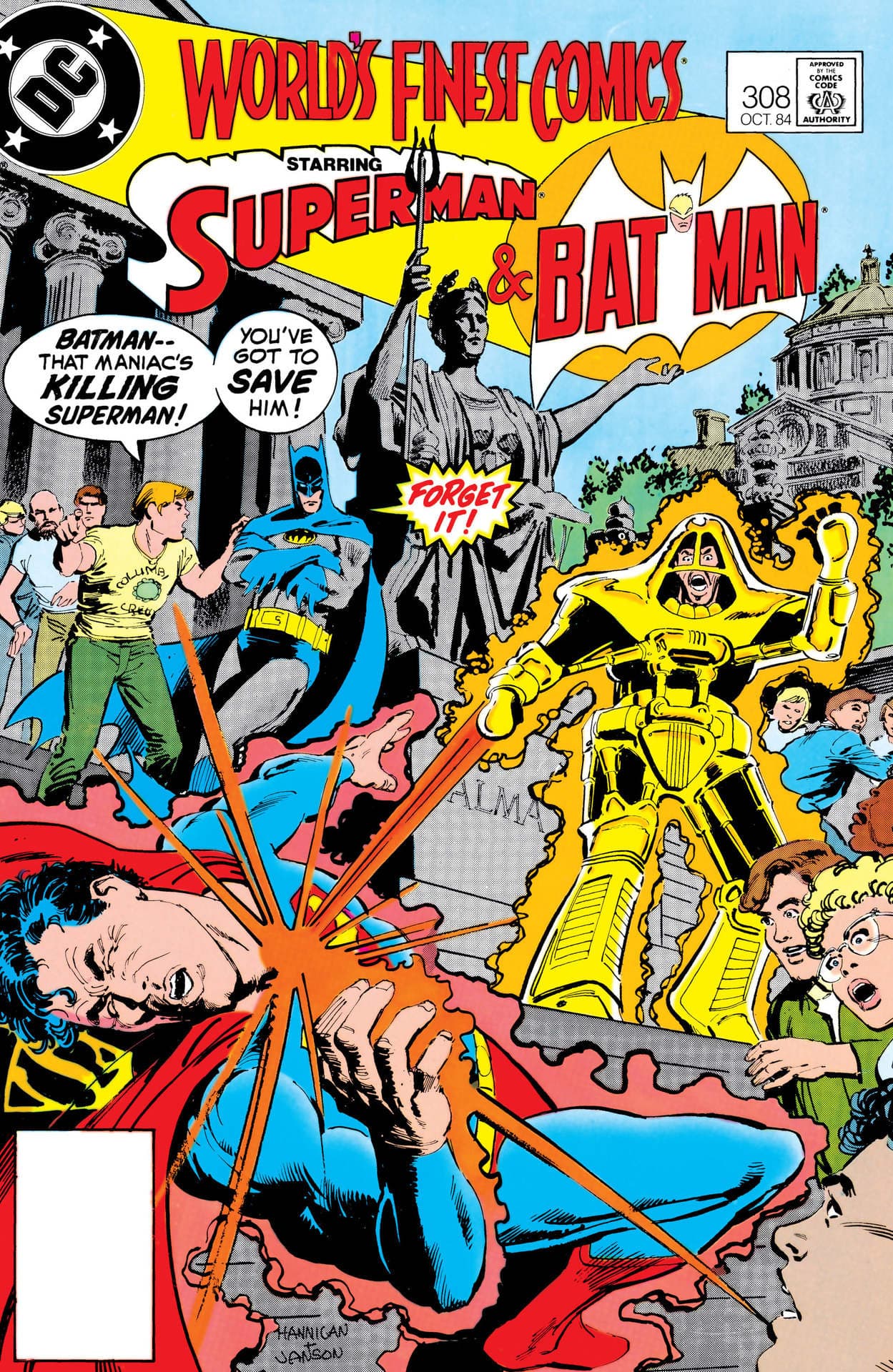 World's Finest Comics #308 cover