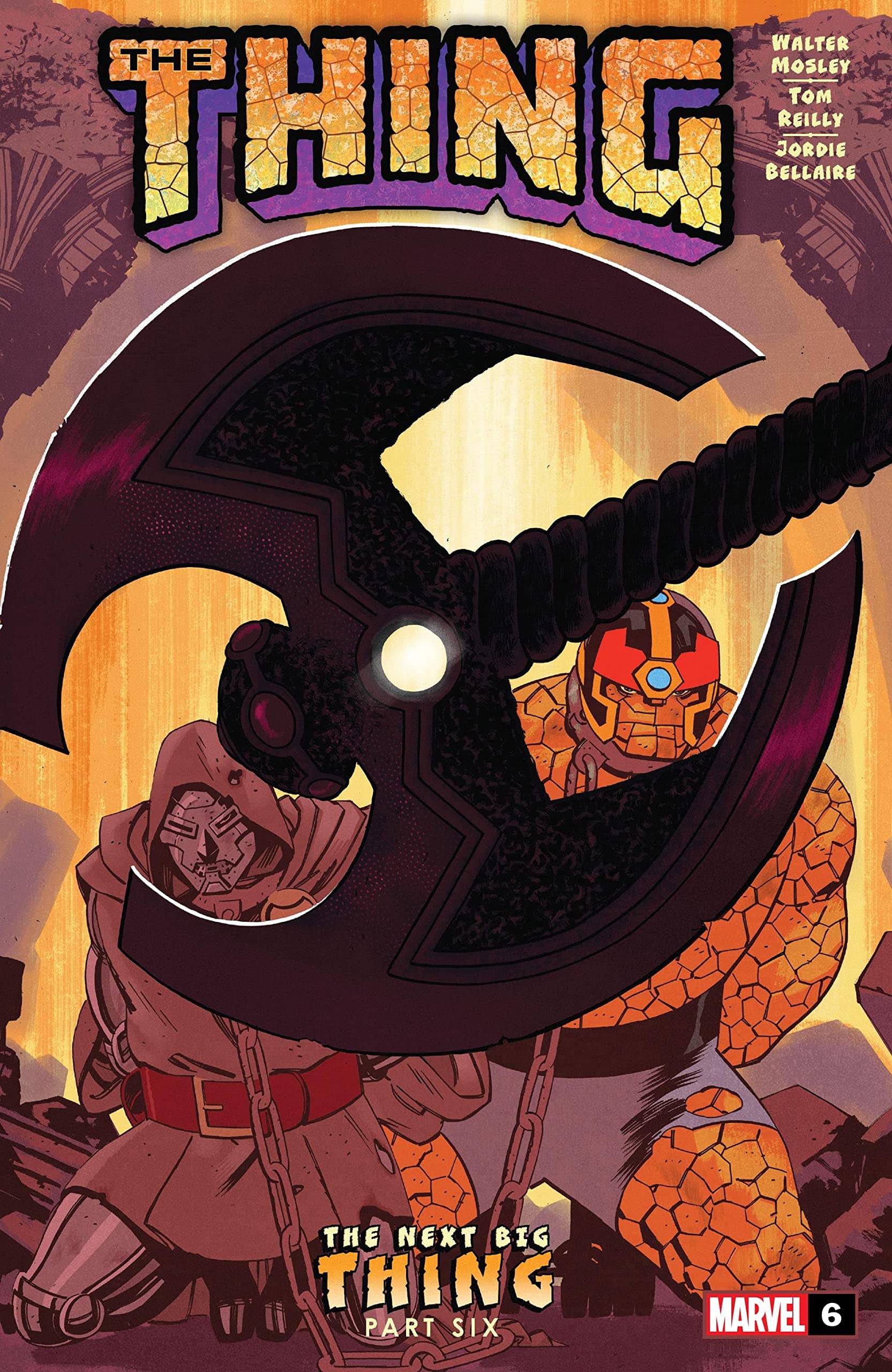 The Thing #6 cover