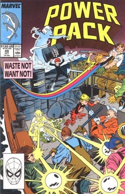 Power Pack #49 cover