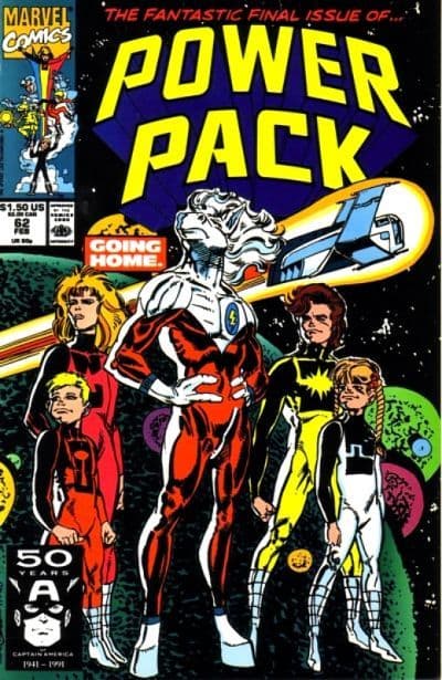 Power Pack #62 cover