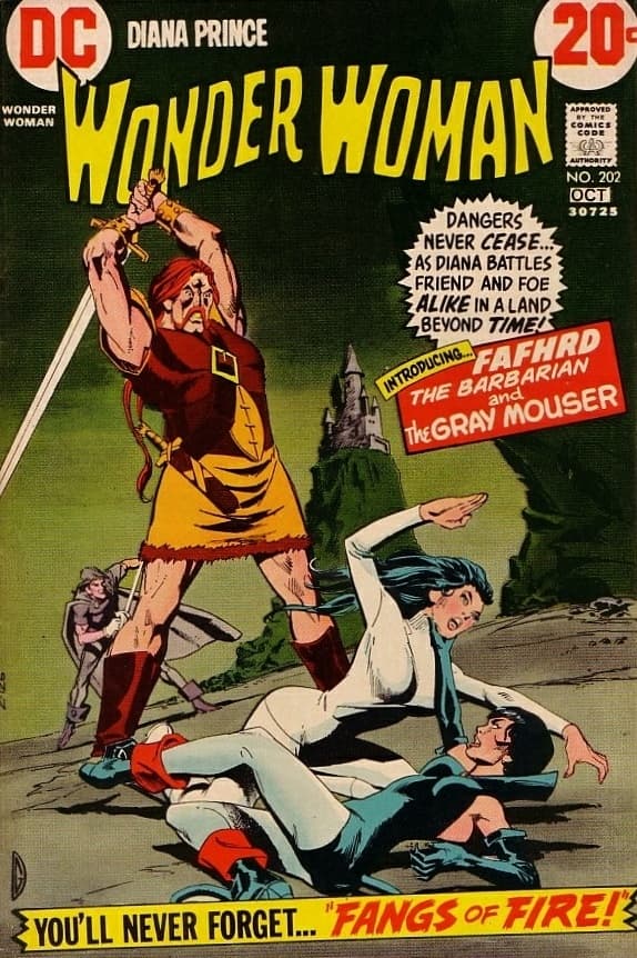 Wonder Woman #202 cover