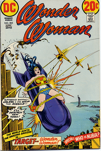 Wonder Woman #205 cover