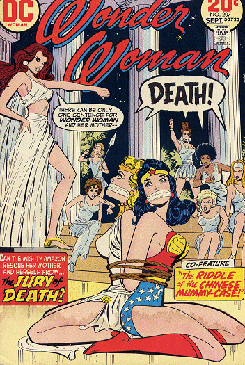 Wonder Woman #207 cover