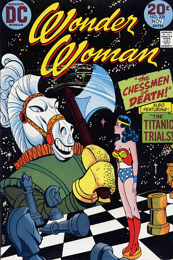 Wonder Woman #208 cover