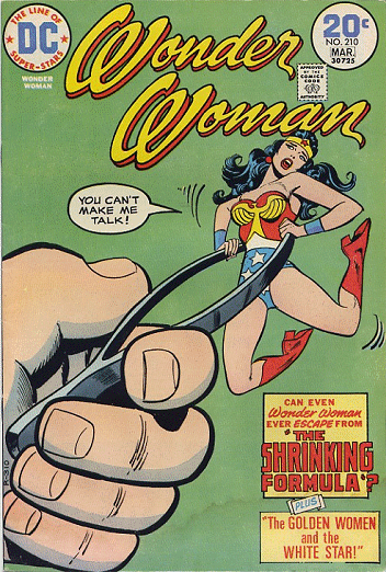Wonder Woman #210 cover
