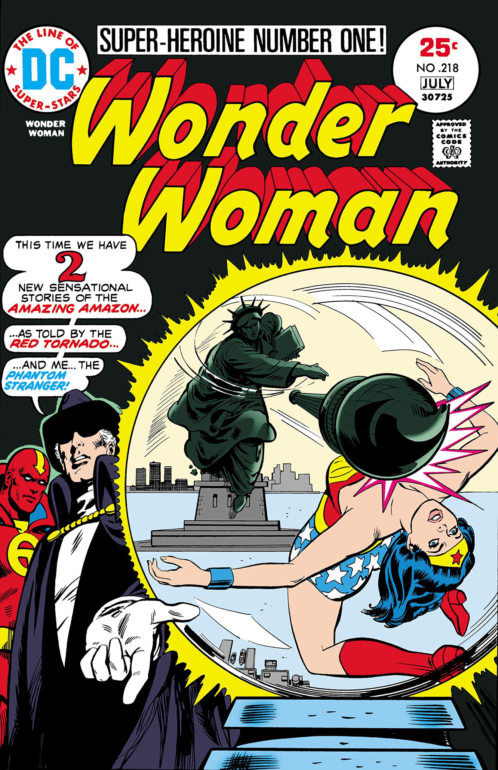 Wonder Woman #218 cover