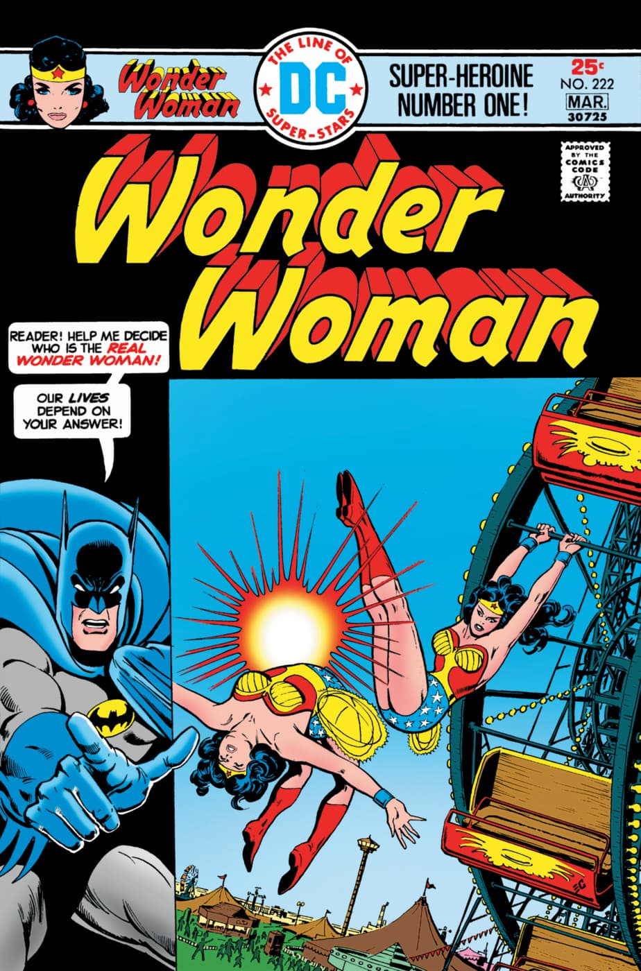 Wonder Woman #222 cover