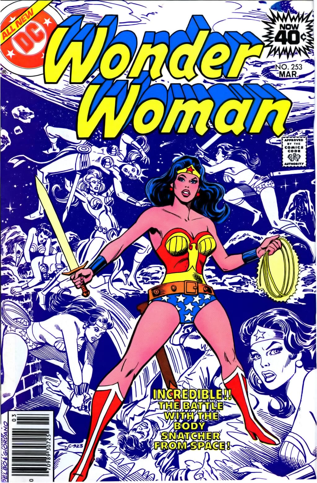 Wonder Woman #253 cover