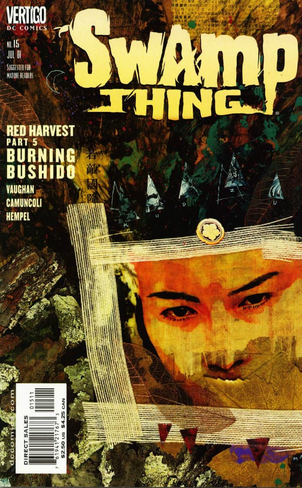 Swamp Thing #15 cover