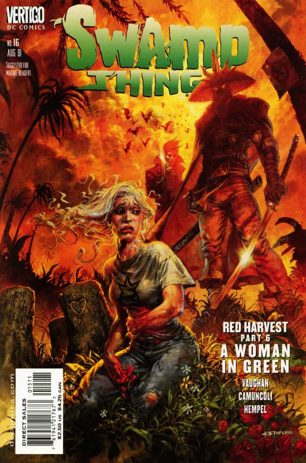 Swamp Thing #16 cover
