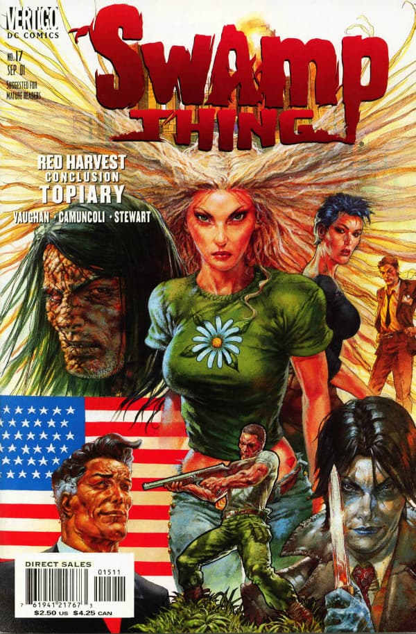 Swamp Thing #17 cover
