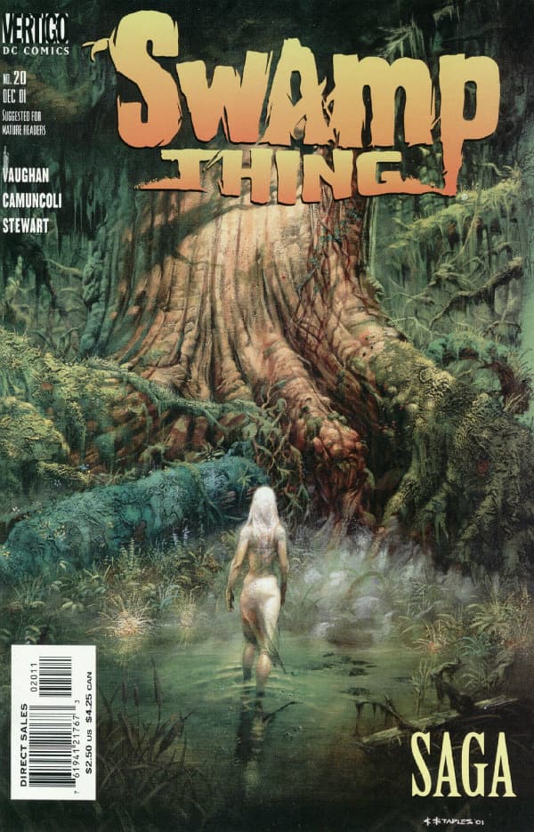 Swamp Thing #20 cover