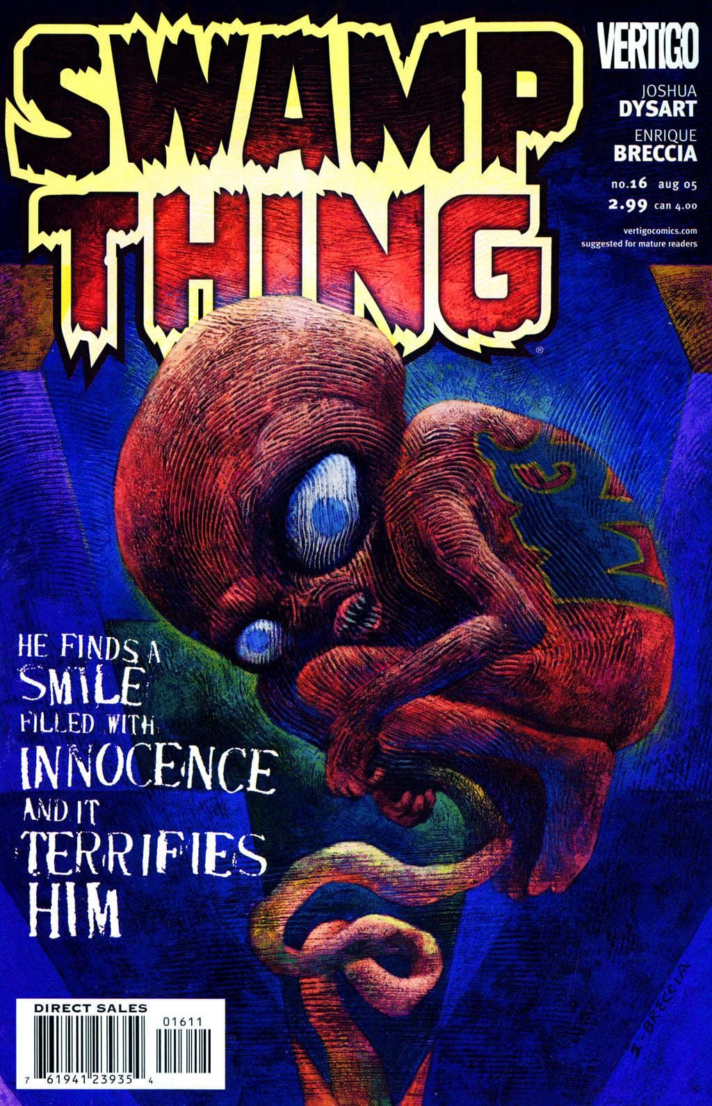 Swamp Thing #16 cover