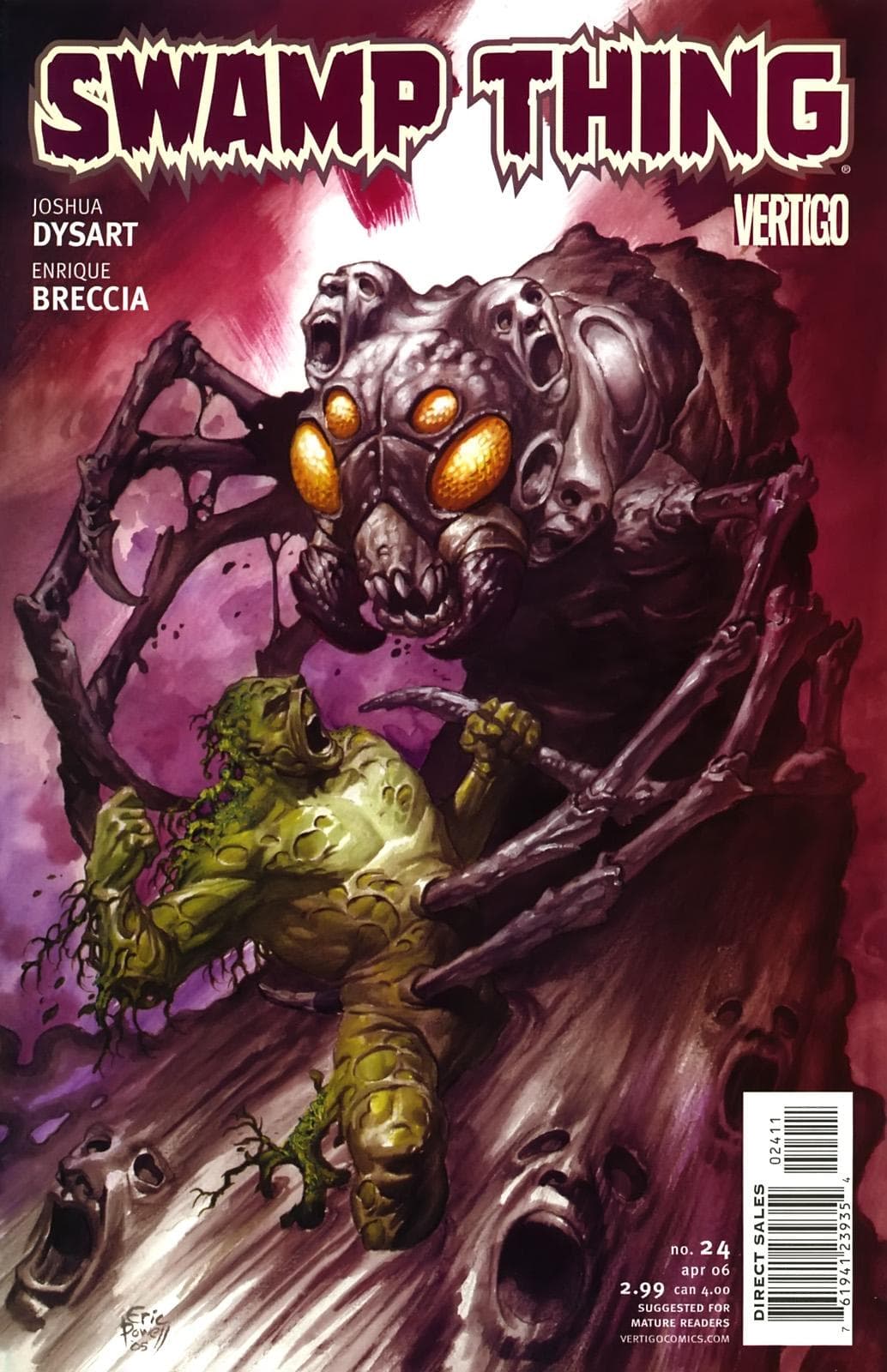 Swamp Thing #24 cover