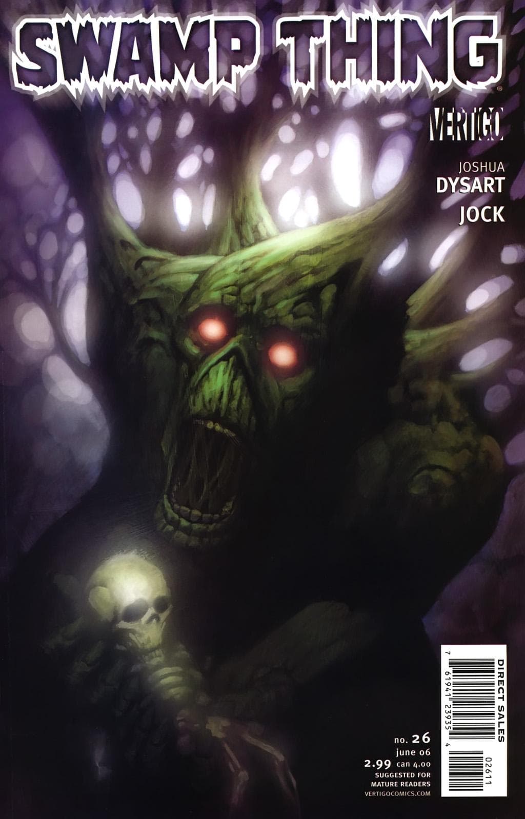 Swamp Thing #26 cover