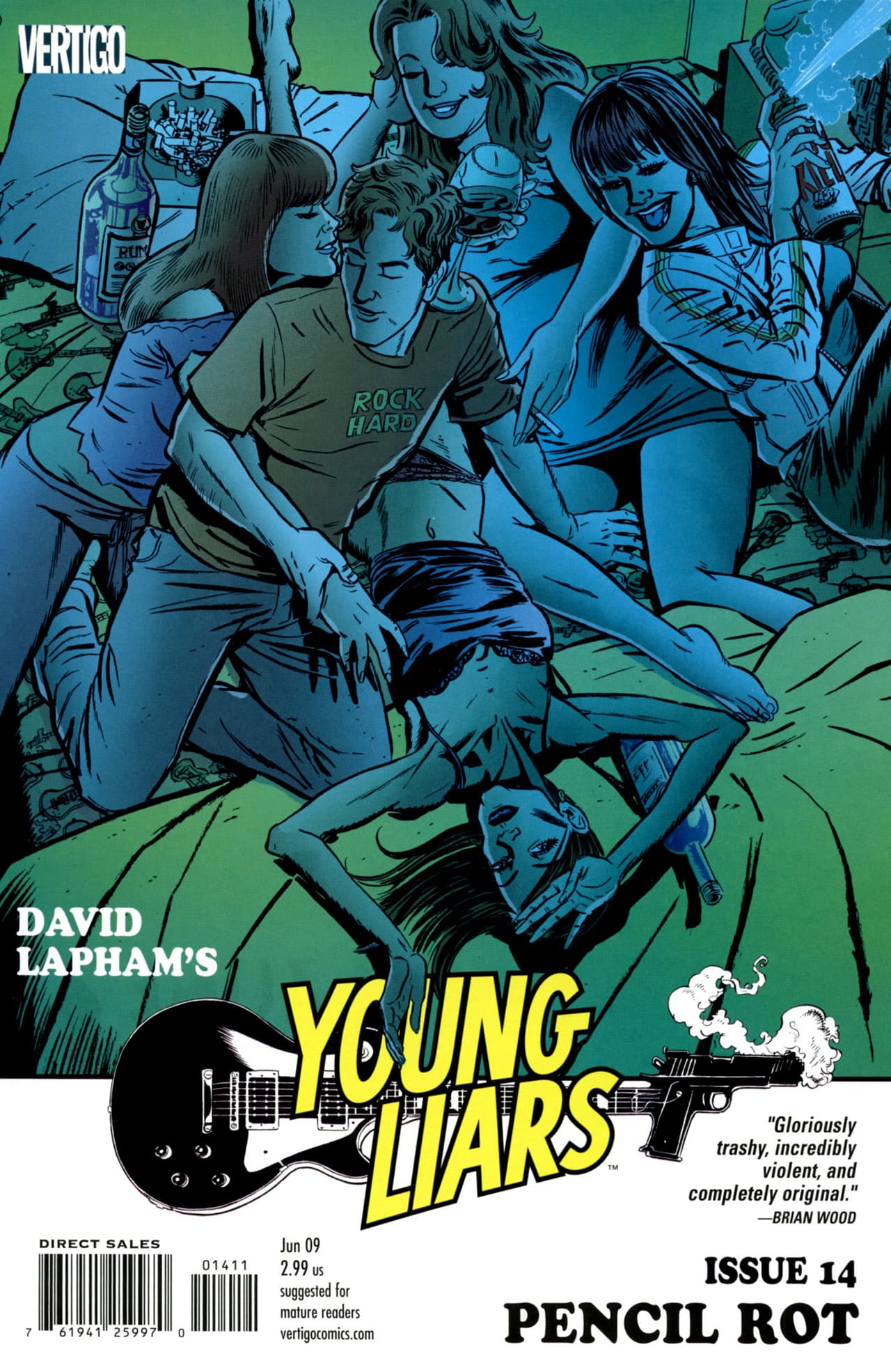 Young Liars #14 cover