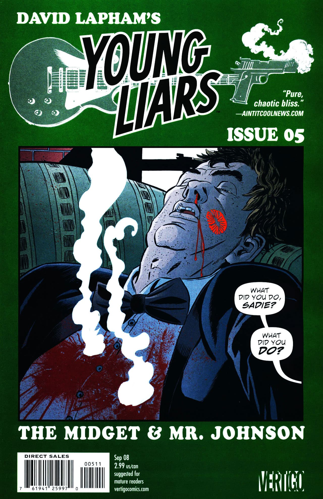 Young Liars #5 cover