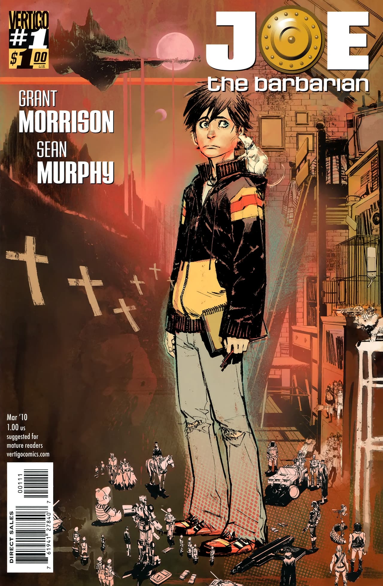Joe the Barbarian #1 cover