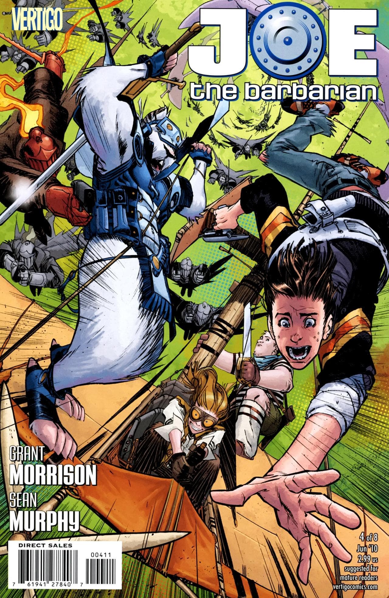 Joe the Barbarian #4 cover