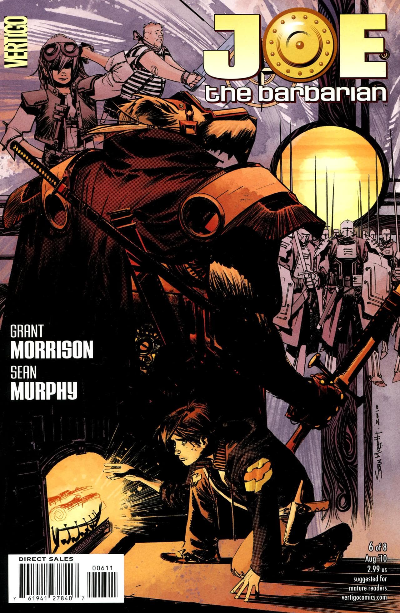 Joe the Barbarian #6 cover