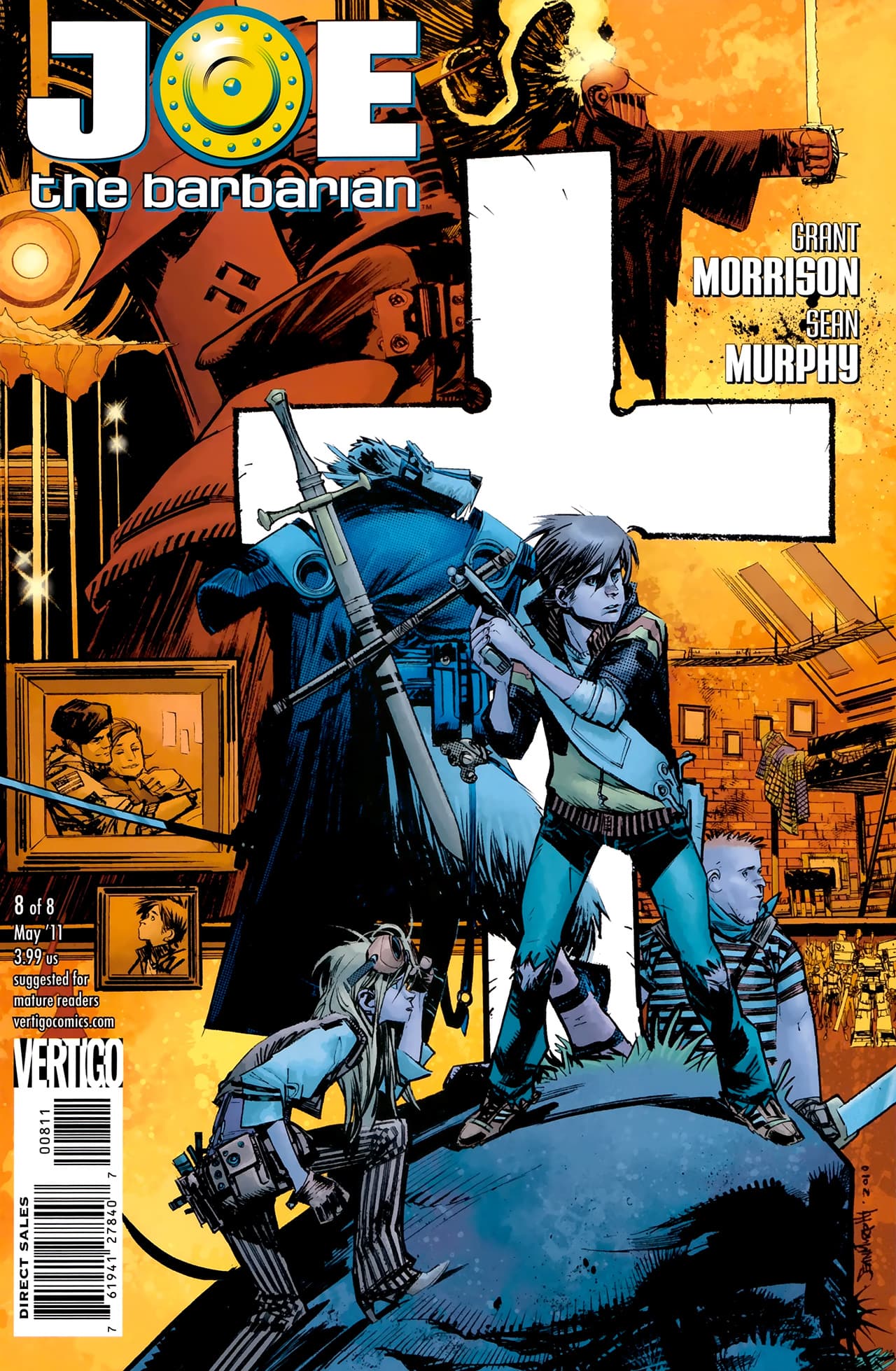 Joe the Barbarian #8 cover