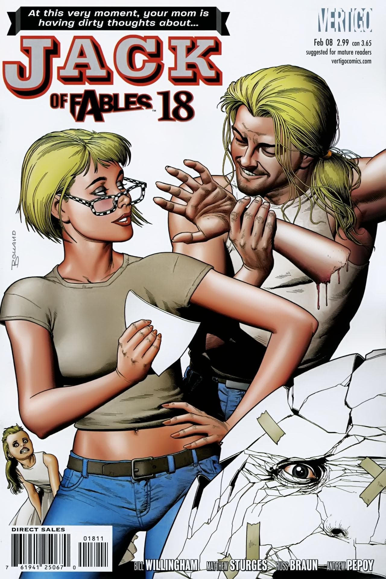 Jack of Fables #18 cover