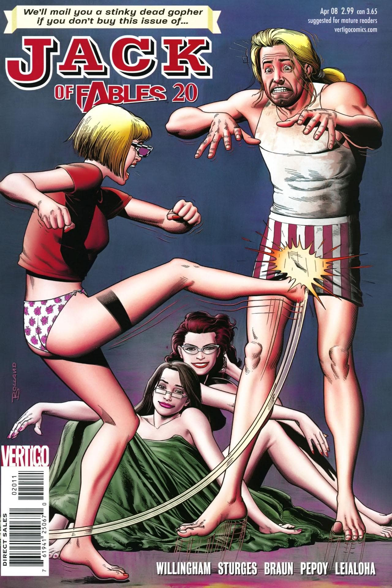 Jack of Fables #20 cover