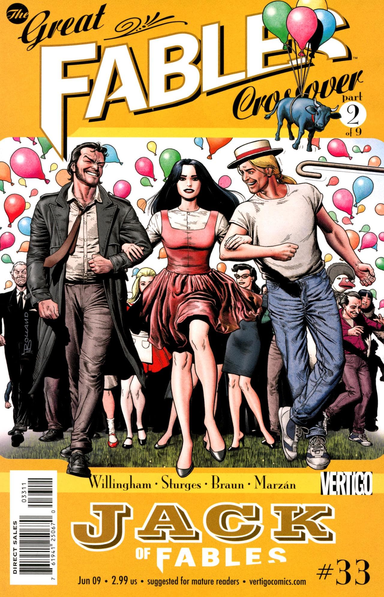 Jack of Fables #33 cover