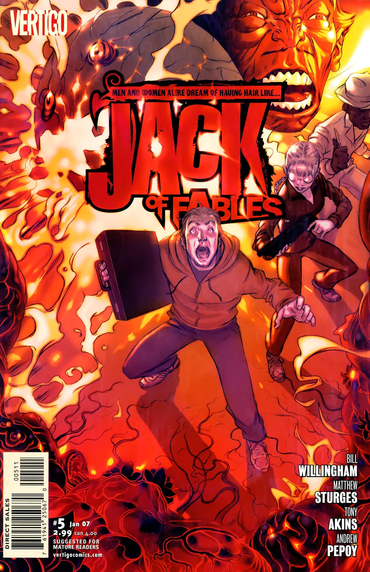 Jack of Fables #5 cover