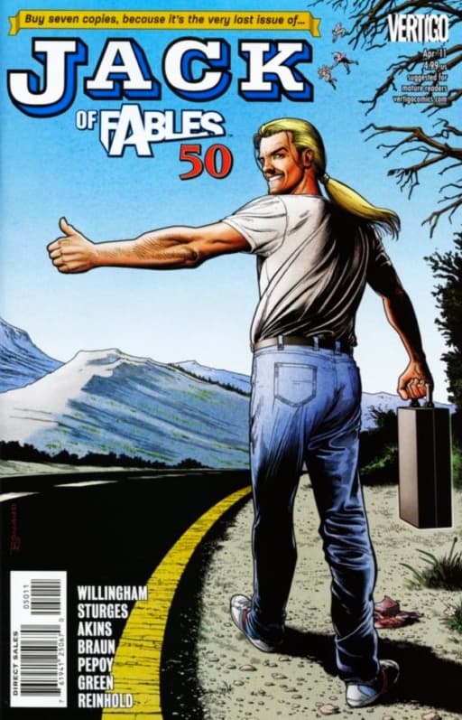 Jack of Fables #50 cover