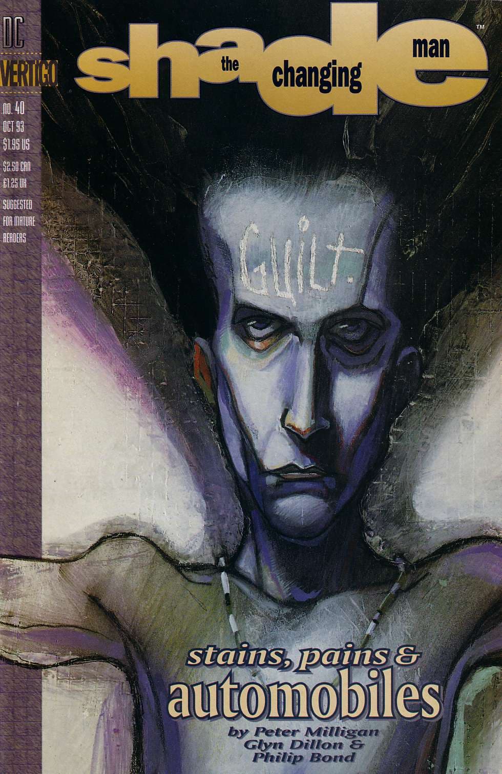 Shade, the Changing Man #40 cover