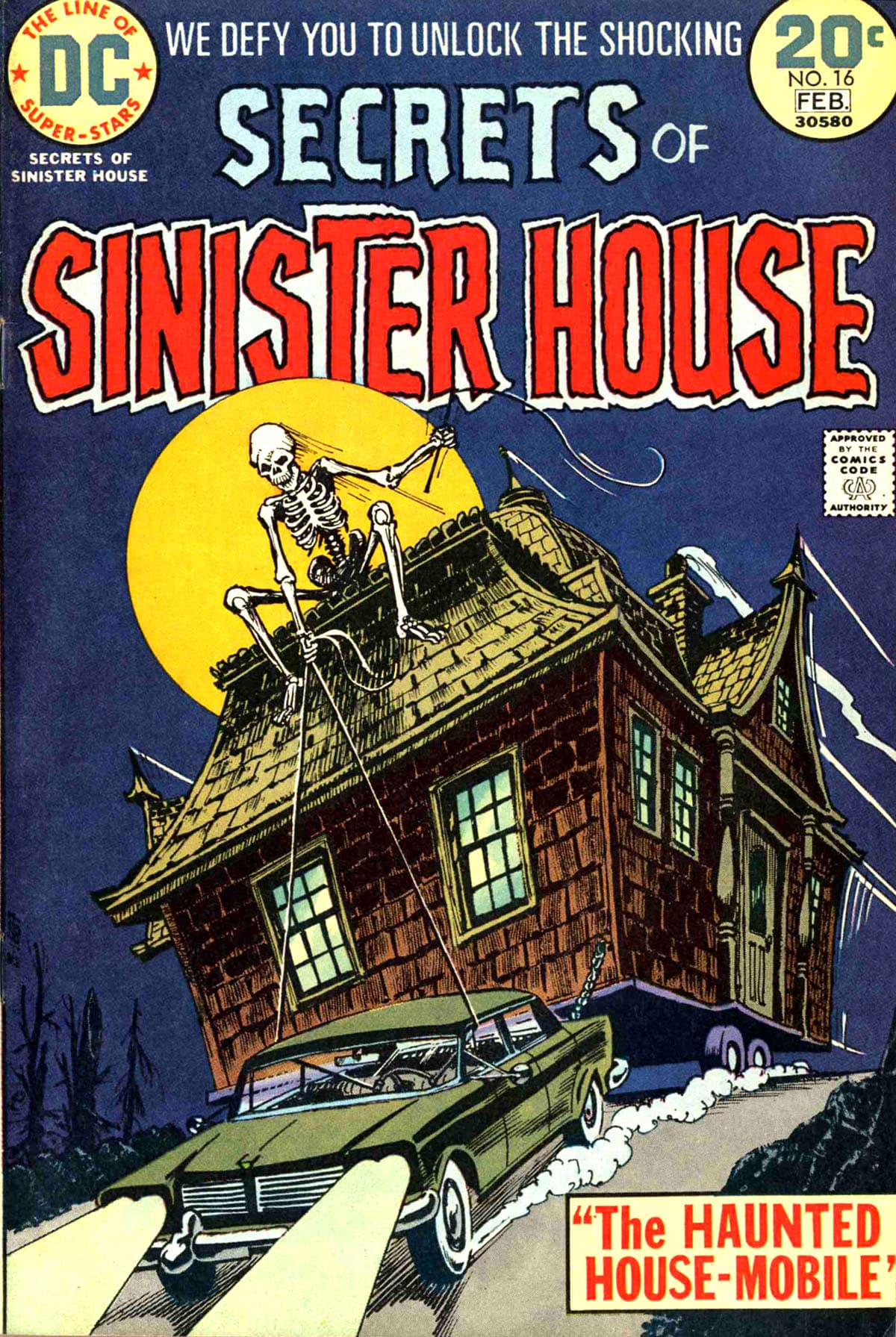 Secrets of Sinister House #16 cover