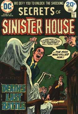 Secrets of Sinister House #17 cover