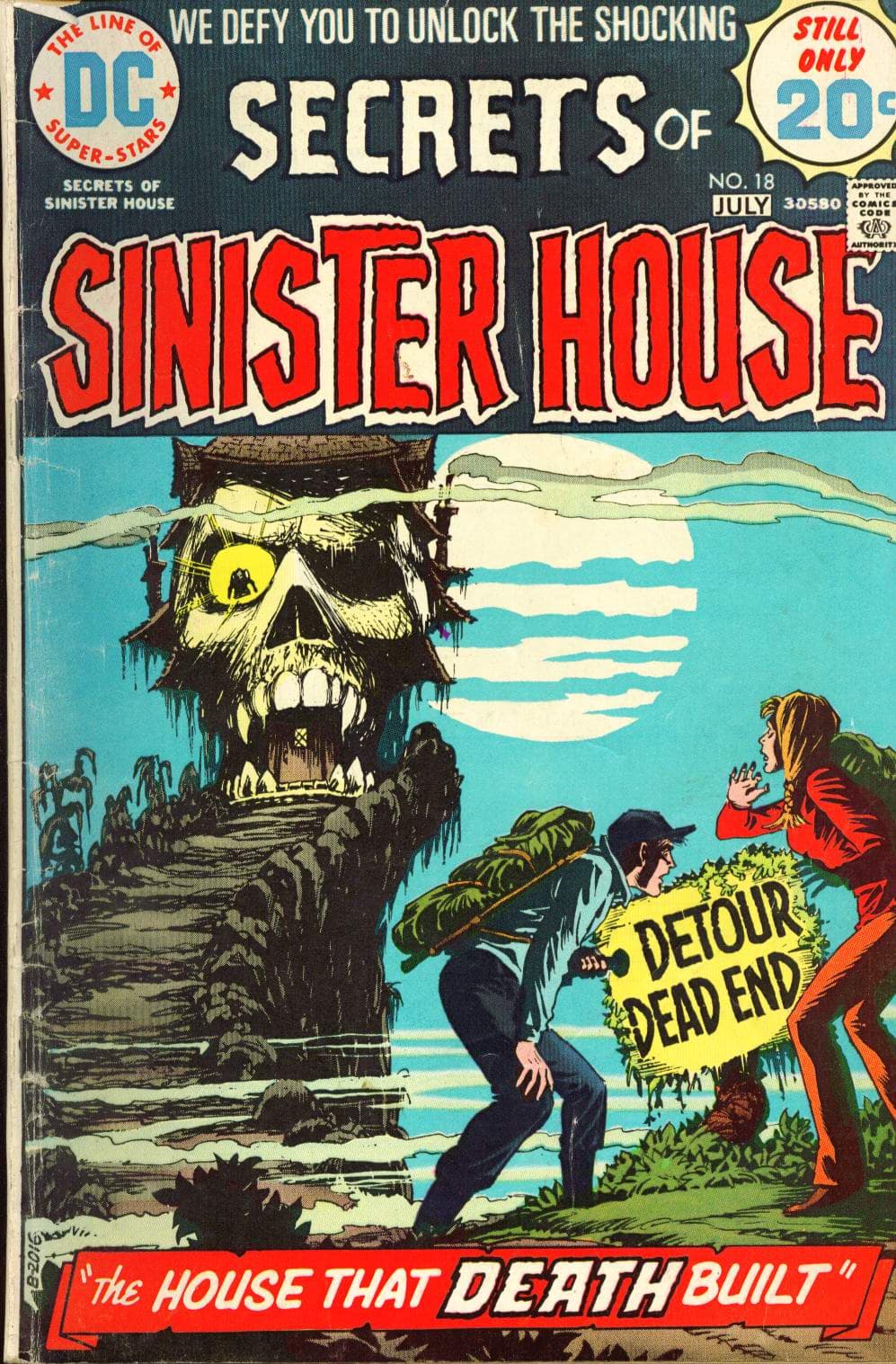 Secrets of Sinister House #18 cover