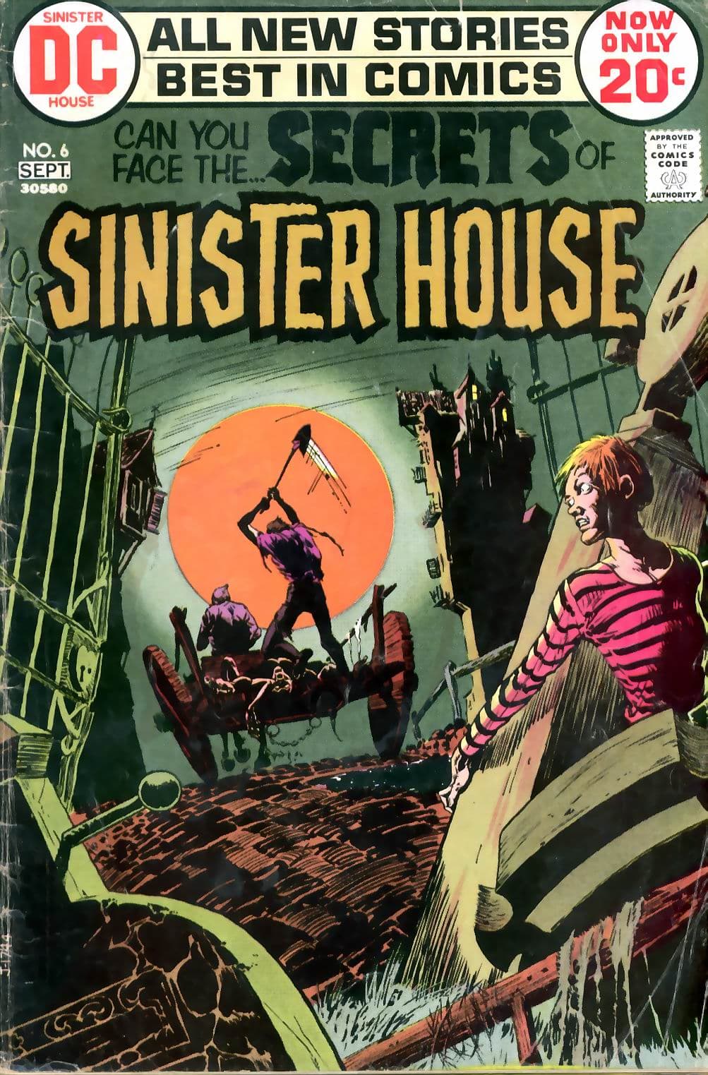 Secrets of Sinister House #6 cover