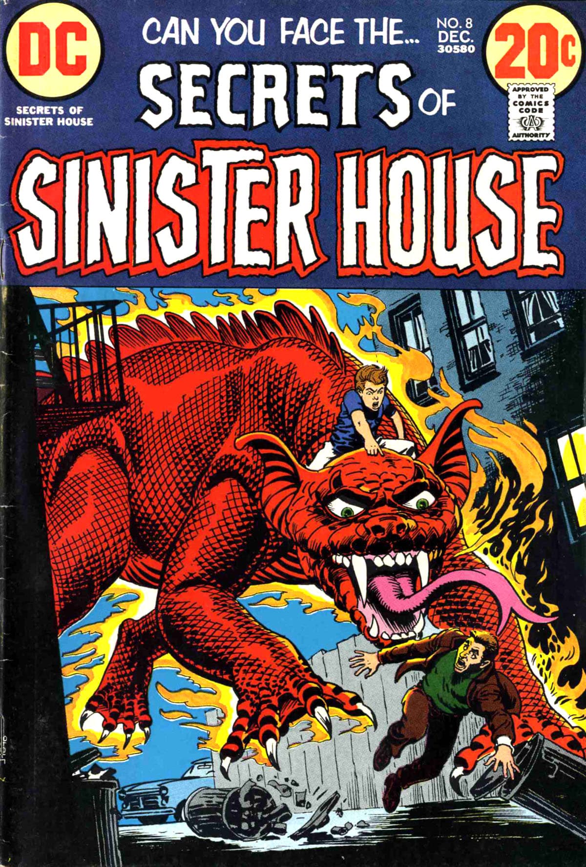 Secrets of Sinister House #8 cover